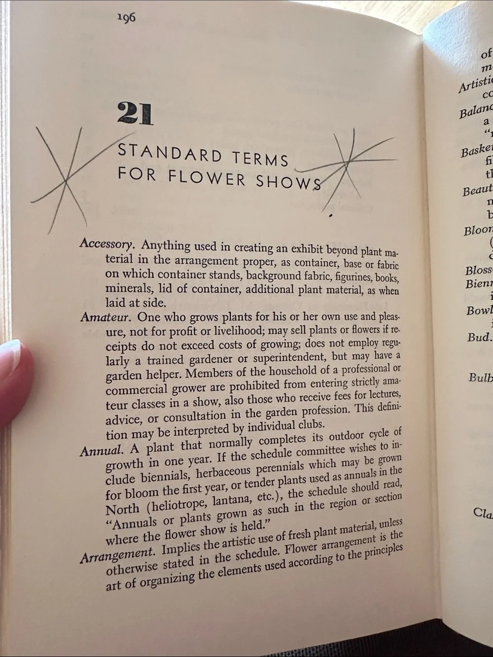 The Flower-Show Guide by Anne Wertsner hardcover book
